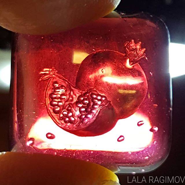 Lala Ragimov gem intaglio carving engraving