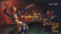Balinese Dance poster by Lala Ragimov